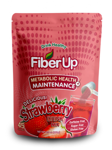 Fiber Up® Metabolic Health Maintenance, Delicious Strawberry, 48 Servings.