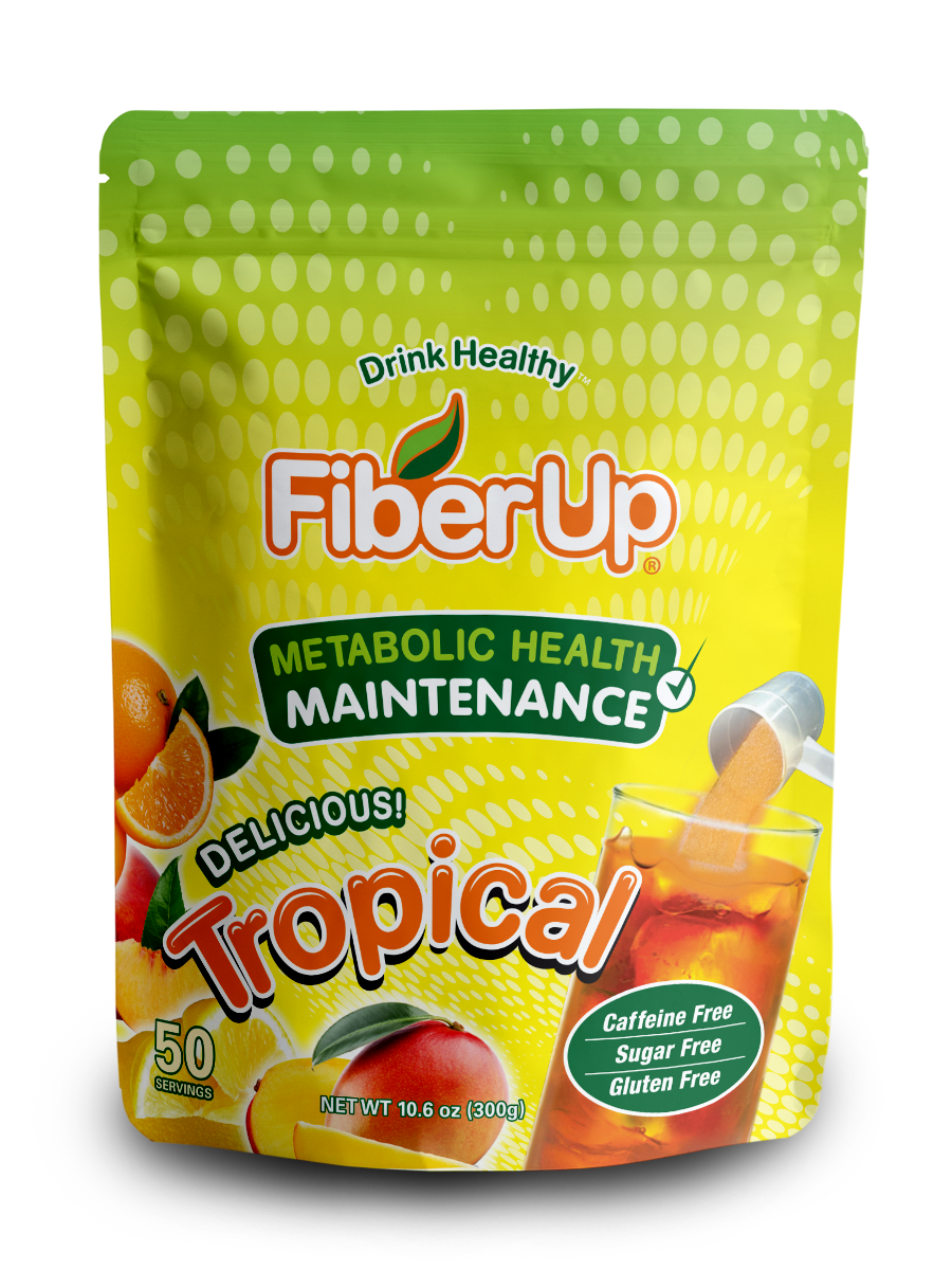 Fiber Up® Metabolic Health Maintenance, Delicious Tropical, 50 Servings.