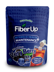 Fiber Up® Metabolic Health Maintenance, Delicious Very Berry Tea, 48 Servings.